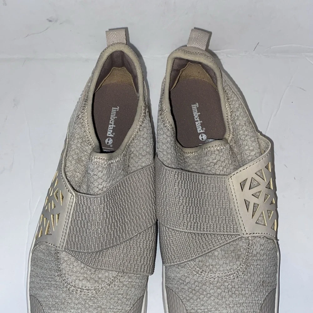 New Timberland Women's Boltero Slip on Trainers Oatmeal TBOA1ID2) Size US 8.5